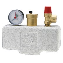 Группа безопасности 1/2х3/4 серии Watts KSG 30 ISO — Группы безопасности Watts KSG 30 20M-ISO (сталь) с теплоизоляцией