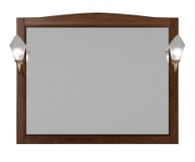 Зеркало ValenHouse Эллина 120 кальяри, фурнитура бронза — 