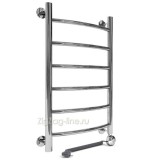 Полотенцесушитель электрический [1"] R electro 400x800 &mdash; Поверхность: Зеркальная; Тип полировки: Электро-плазменная; Энергопотребление: 50-300W; Уровень защиты: 1 класс; Давление при испытании: 40 атм.; Питание: 220-23-V 50Hz; Температура поверхности: 50°C ±10%;