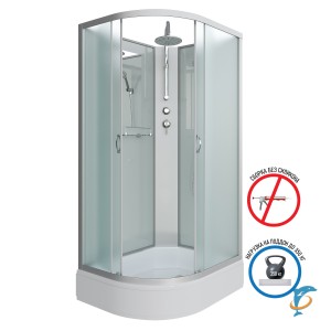 Душевая кабина Niagara NG-33084-14RBKT (1000х800х2100-2400)  (330844RBKT)