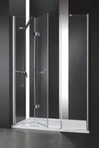 Душевая дверь в нишу Cezares ELENA-W-BS-13-80+50/50-C-Cr — 