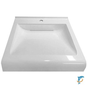 Раковина Stella Polar Футур 60х60 для установки над стиральной машиной, цвет белый  (SP-00000464)