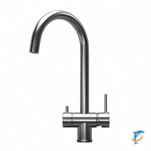 Смеситель для кухни Granula KS-7104 сталь сатин (KS-7104 сталь сатин)