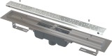 Душевой лоток AlcaPlast APZ1011-750M с решёткой и опорами — 