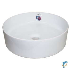 Раковина-чаша Creo Ceramique 400х400х120 накладная, круглая, керамика, белый глянцевый (PU3100) (PU3100)