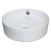 Раковина-чаша Creo Ceramique 400х400х120 накладная, круглая, керамика, белый глянцевый (PU3100)