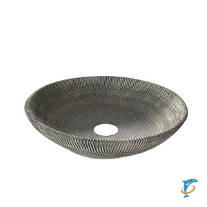 Умывальник накладной, круглый, серый матовый, Point Артемида 42, PN43152GM (PN43152GM)