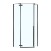 Душевое ограждение Loranto NEO 90x90x195 прозрачное закаленное стекло 8 мм, Easy clean, профиль черный, без поддона (CS-22107B)