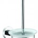 Туалетный ёршик Azario NESSY подвесной со стеклянной колбой, хром AZ-73113  (AZ-73113)
