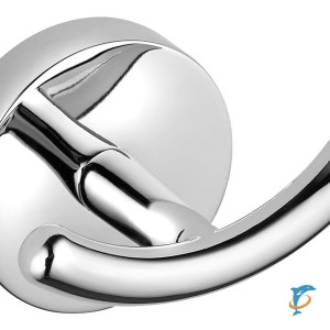 Крючок двойной Sapho Samba SB123, хром   (SB123)