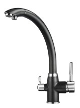 Смеситель для кухни Granula GR-2167 чёрный — 