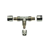 Тройник Prandelli Multyrama равнопроходной профиль H,TH,U 26,3х20,2х26,3 &mdash; Выпускаются двух типов (резьбовые и прессовые) создают герметичное и долговечное соединение между трубами.