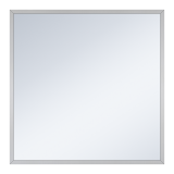 Зеркало Misty Марс 80 в алюминиевом профиле — 