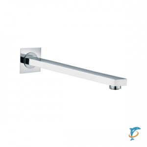 Кронштейн 120 плоск. настен. д/верхнего душа L=370 Хром art120  (art120)