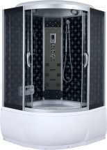 Душевая кабина River TEMZA 135/135/55 ТН — Закрытая с крышей , полностенная, двери раздвижные, габариты (ШхВхД): 135x135x220 см