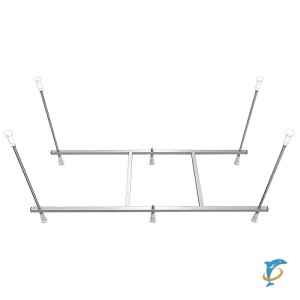 Сборный каркас к ванне Azario BELLA 140 см, шпильки (AV.0020140K)  (AV.0020140K)