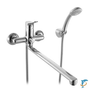 Смеситель для ванны с длинным изливом Volga VOLSBLCM10  (Volga VOLSBLCM10)