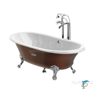 Ванна Roca Newcast медь, anti-slip 170x85 233650008  (233650008)
