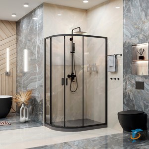 Душевое ограждение Ambassador Kingston 14011210 (1100x800x2000) (14011210)