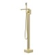 Смеситель напольный для ванны Grossman Falcon 530.K35.08.320 золото сатиновый  (530.K35.08.320)