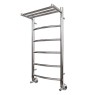 Полотенцесушитель водяной Point PN04148P П5 400x800 с полкой, хром