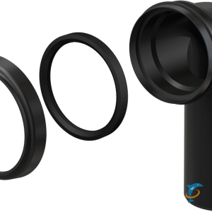 Стоковое колено 90/90 AlcaPlast M908 (M908)