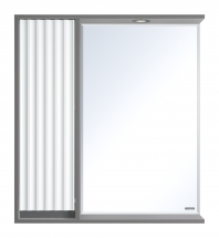 Зеркало-шкаф Brevita Balaton 75 левый, со светом — 