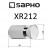 Крючок 30мм Sapho X-Round XR212, хром 