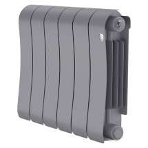 Радиатор биметаллический Royal Thermo Infinity 300 Silver Satin 6 секций &mdash; 