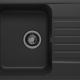 Мойка кухонная Polygran Quartz Bond 600 уголь  (688278)