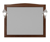 Зеркало ValenHouse Эллина 120 кальяри, фурнитура хром — 