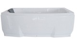 Акриловая ванна River WEMOR 170х80 &mdash; Прямоугольная акриловая ванна:  С ФРОНТАЛЬНОЙ ПАНЕЛЬЮ 170х80х50см