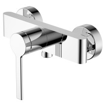 Смеситель для душа Azario VINCENTE с ручным душем, керамический картридж, без излива, хром (AZ-VRZ338326C) — 