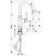 Смеситель Hansgrohe Talis Classic 14864000 для кухонной мойки