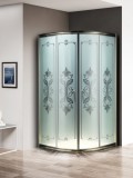 Душевой уголок Cezares GIUBILEO-R-2-80-SCORREVOLE-C-G &mdash; 