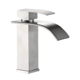 Смеситель для раковины HAIBA HB12815, нержавеющая сталь &mdash; 