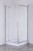 Душевое ограждение LORANTO 90х90х200 R/L c низким поддоном 13см, прозрачное закаленное стекло 6мм, профиль хром (CS-604C 90)