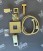 Смеситель встроенный с гигиеническим душем Timo Briana 7189/17SM золото матовое