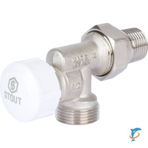 Клапан термостатический осевой STOUT 1/2 х 3/4 ЕК, SVT-0005-100015 (SVT-0005-100015)