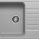 Мойка кухонная Polygran Quartz Bond 600 дым  (688292)