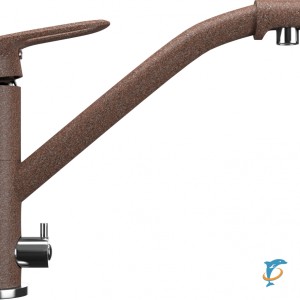 Смеситель для кухонной мойки Ulgran U-010 терракот  (U-010-307)