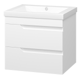 Тумба с раковиной Misty Софт 60 подвесная — 