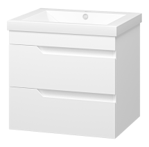 Тумба с раковиной Misty Софт 60 подвесная — 