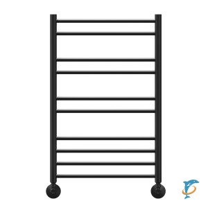 Водяной полотенцесушитель Lemark Ursus LM72810BL П10 500x800, черный  (LM72810BL)