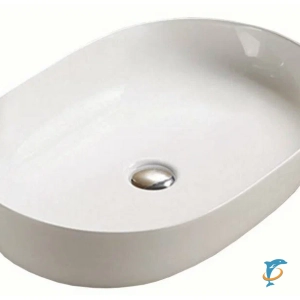 Раковина Azario накладная 600х415х135, белый глянец (AZ-2143P SP)  (AZ-2143P SP)