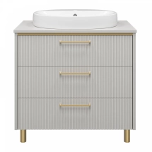 Тумба с раковиной Brevita Elche 80, напольная — 