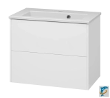 Тумба с раковиной подвесная Brevita Toy 50 — 