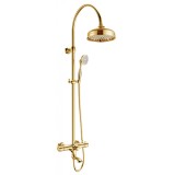 Душевая система с термостатом Kaiser Aria 03182-3 золото — 