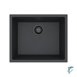 Мойка кухонная Alveus OMNI 30 GRANITAL DEEP BLACK-G90 BE 500x450x198 с сифоном 1148151  (1150057)