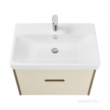 Тумба под раковину Aquaton Оливия 70 бежевый, дуб велл 1A254301OLVG0 — 